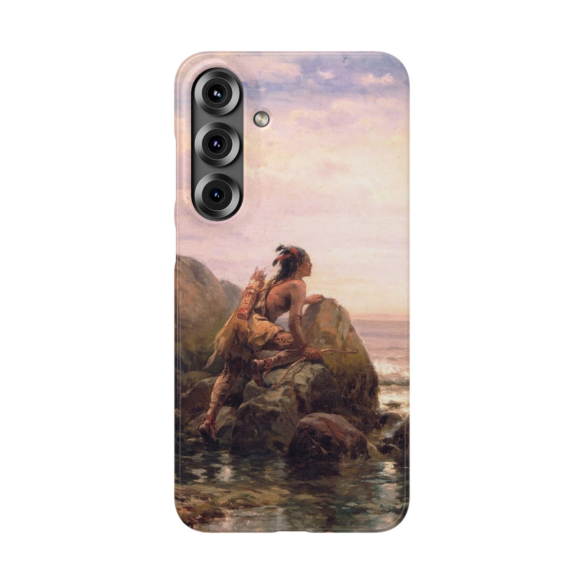Henrik Hudson entering New York Harbor by Edward Moran - Samsung Slim Case