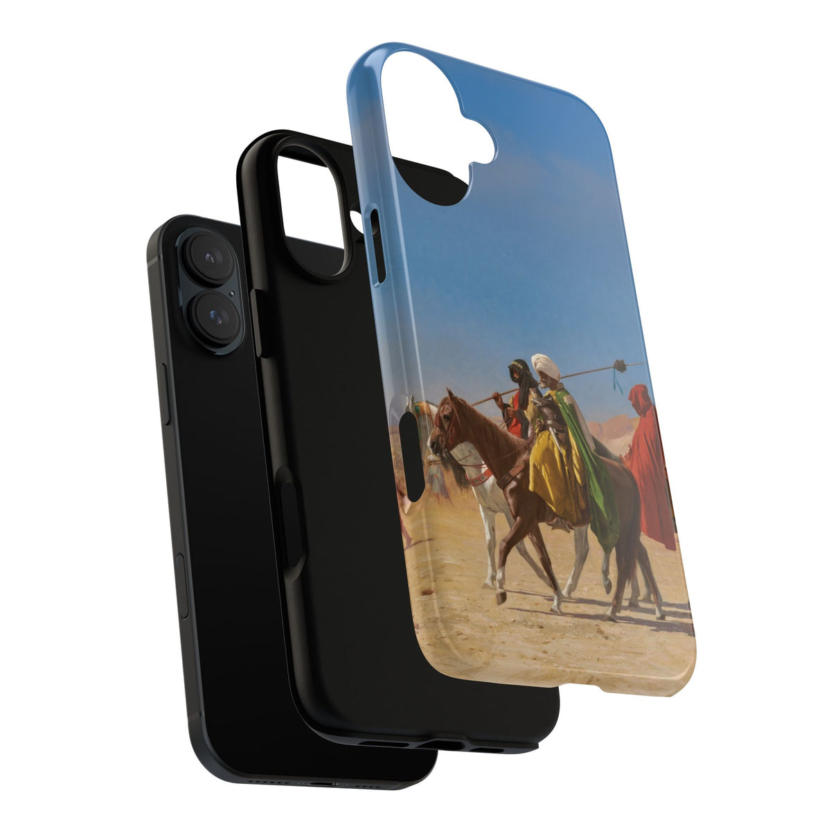 Riders Crossing The Desert by Jean-Leon Gerome - iPhone Tough Case