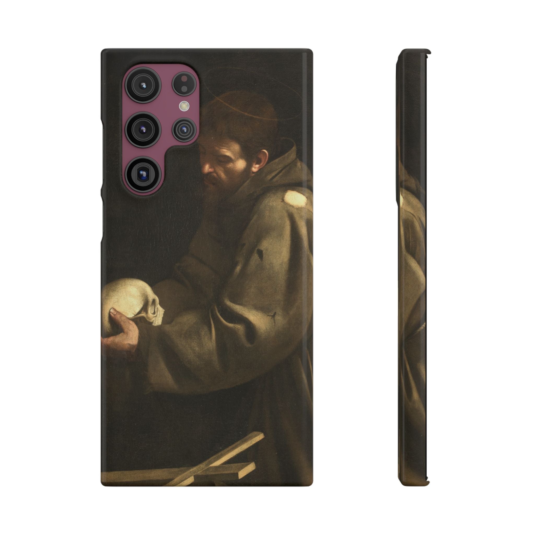 San Francesco in meditazione by Caravaggio - Samsung Slim Case