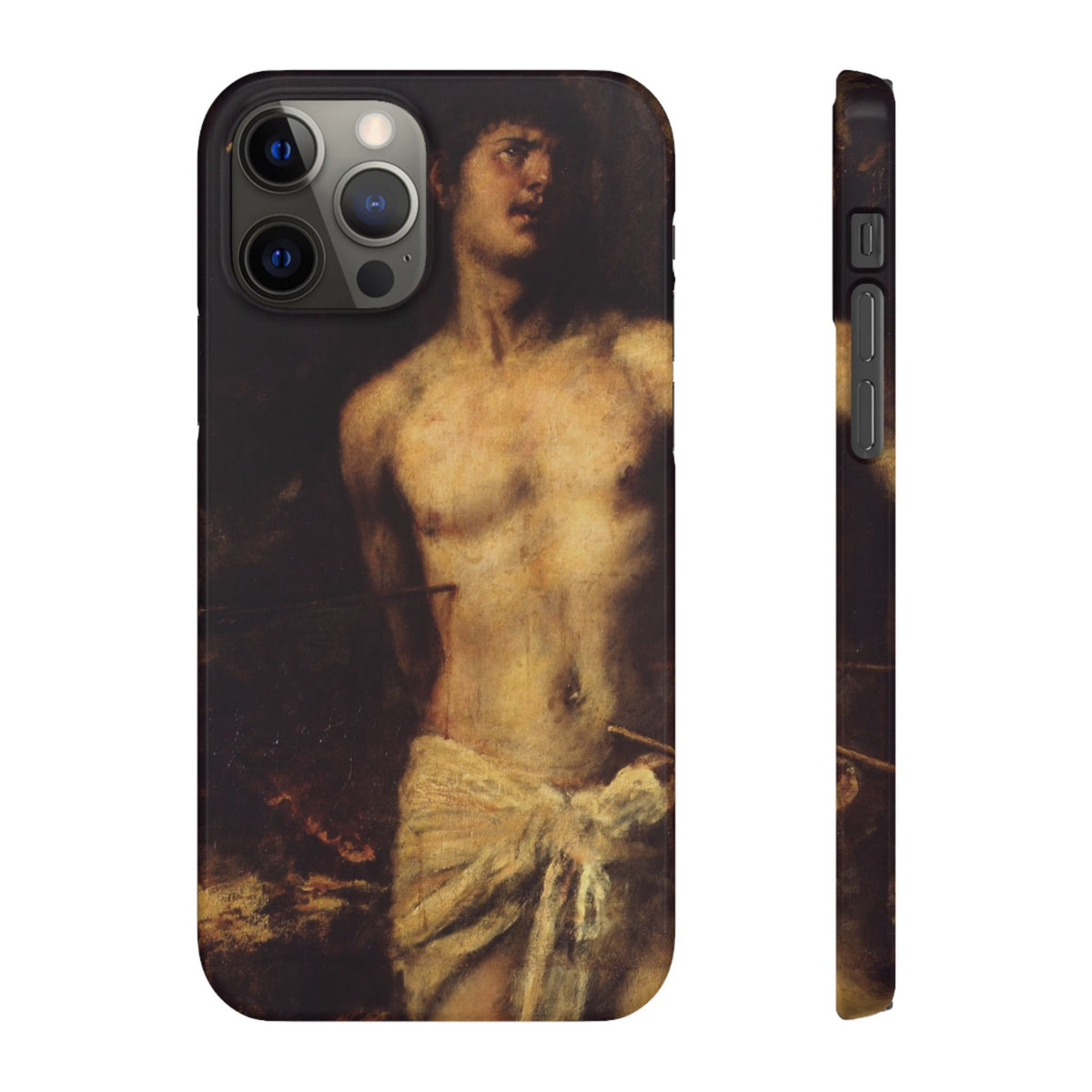 Saint Sebastian by Titian - iPhone Slim Case