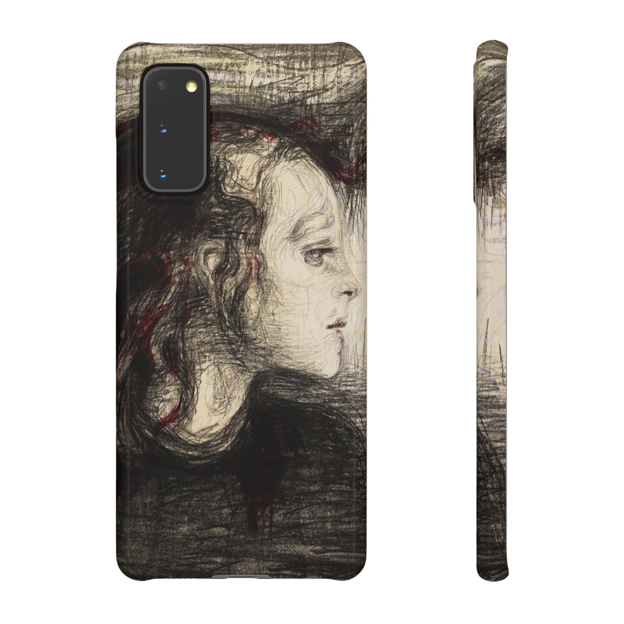 The Sick Child by Edvard Munch - Samsung Slim Case