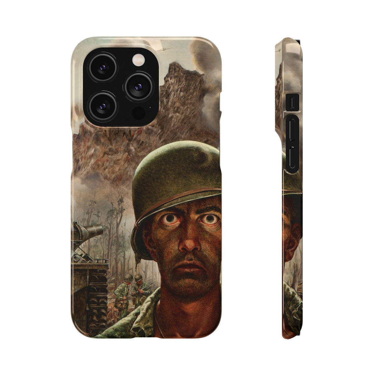 That 2,000 Yard Stare by Thomas Lea - iPhone Slim Case