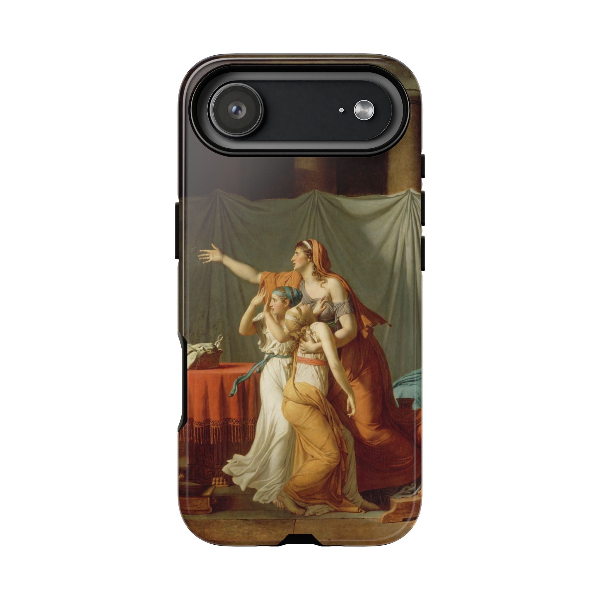 The Lictors Bring to Brutus the Bodies of His Sons II by Jacques-Louis David - iPhone Tough Case