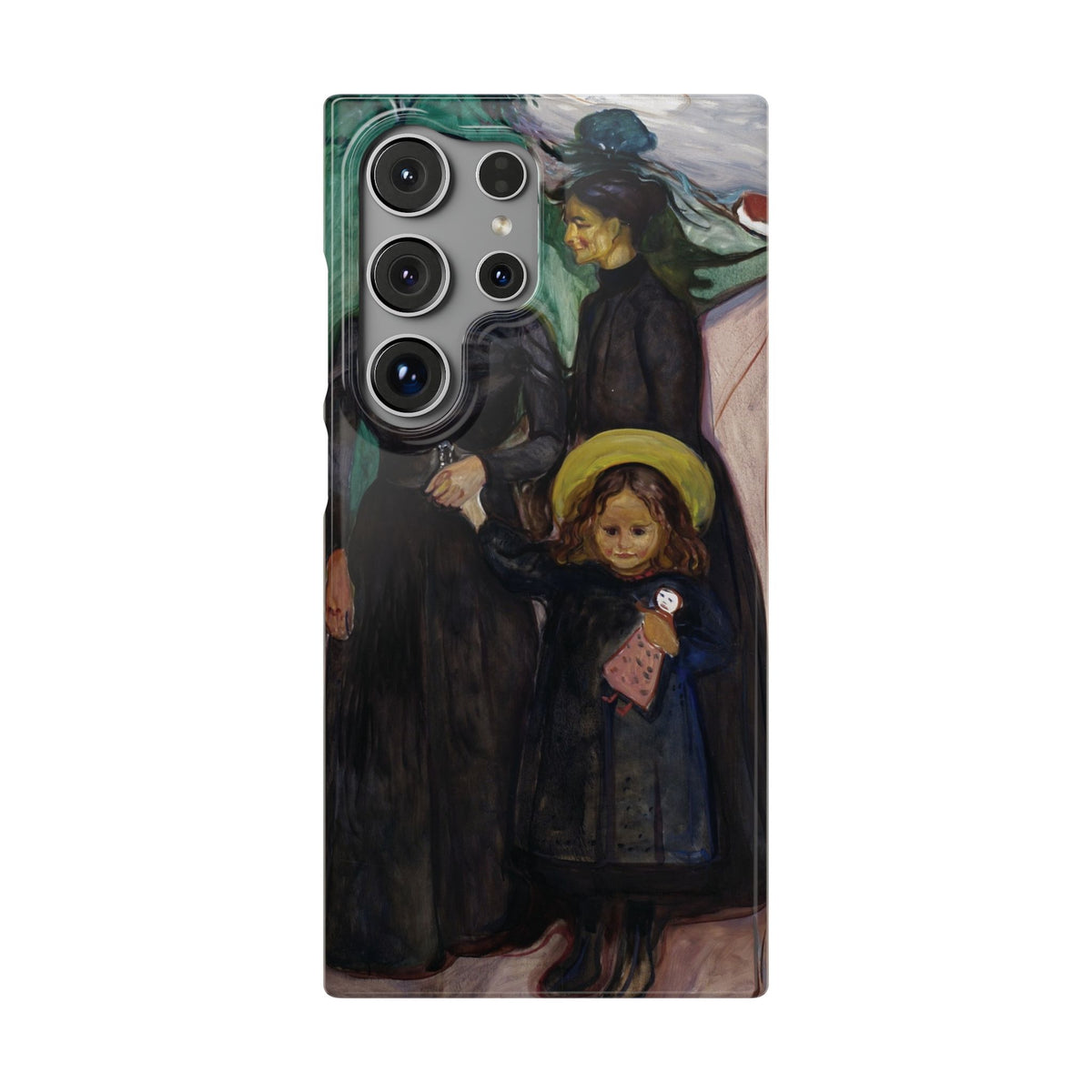 The Family by Edvard Munch - Samsung Slim Case