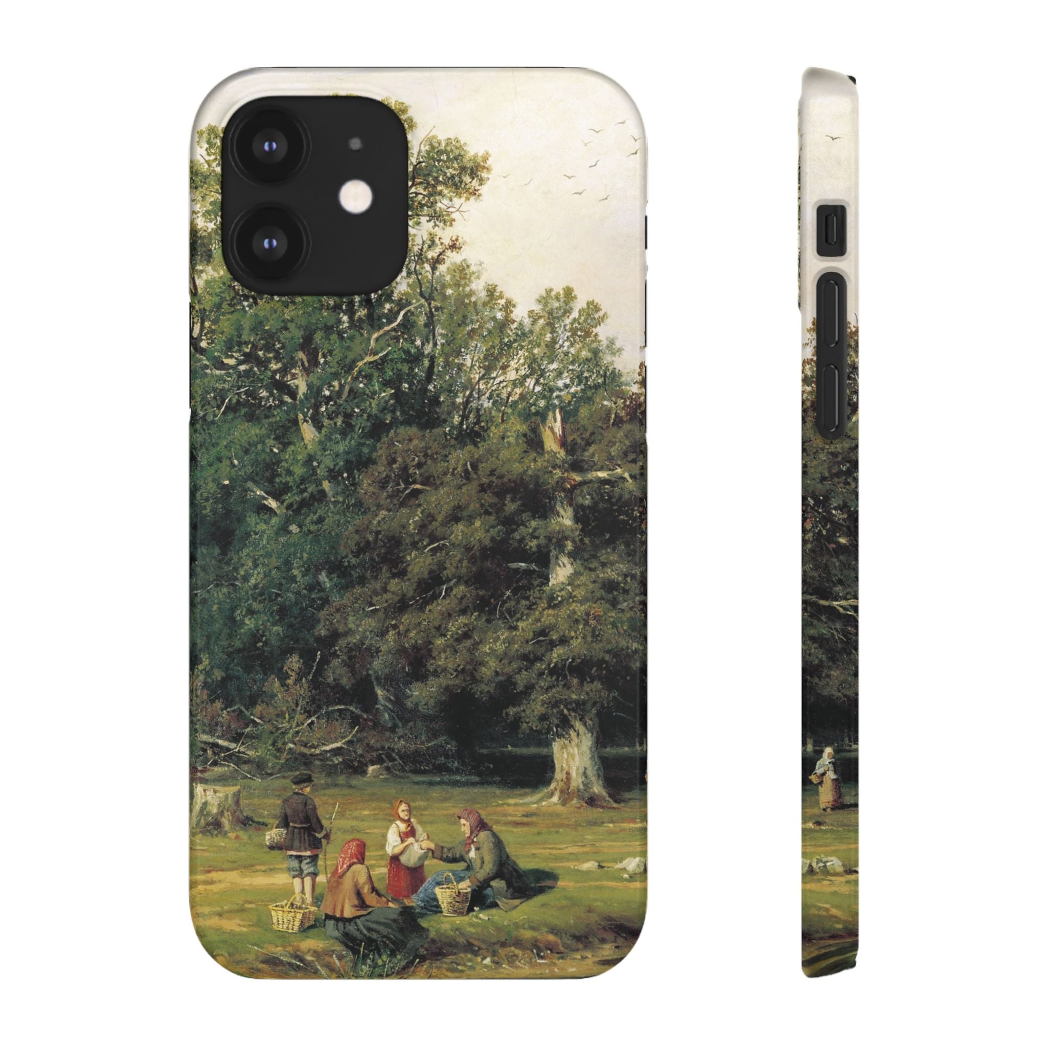 For Mushrooms by Ivan Ivanovich Shishkin - iPhone Slim Case