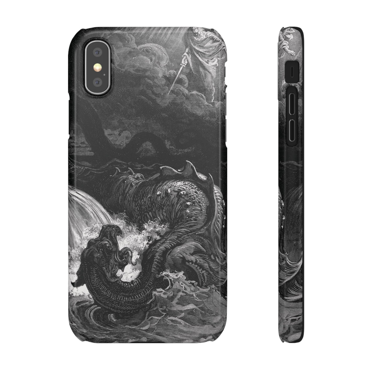 The Destruction of Leviathan by Gustave Doré - iPhone Slim Case