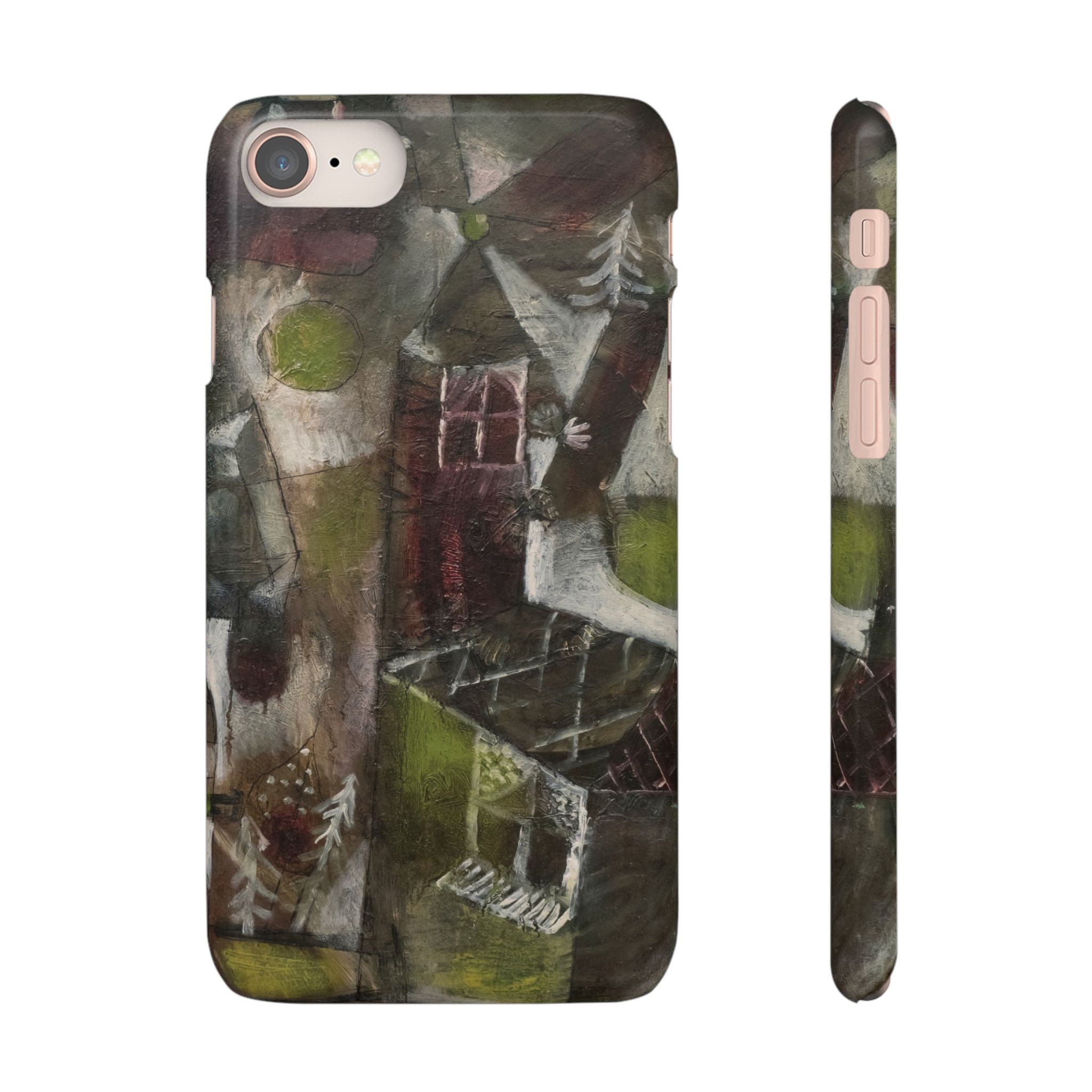 Swamp Legend by Paul Klee - iPhone Slim Case