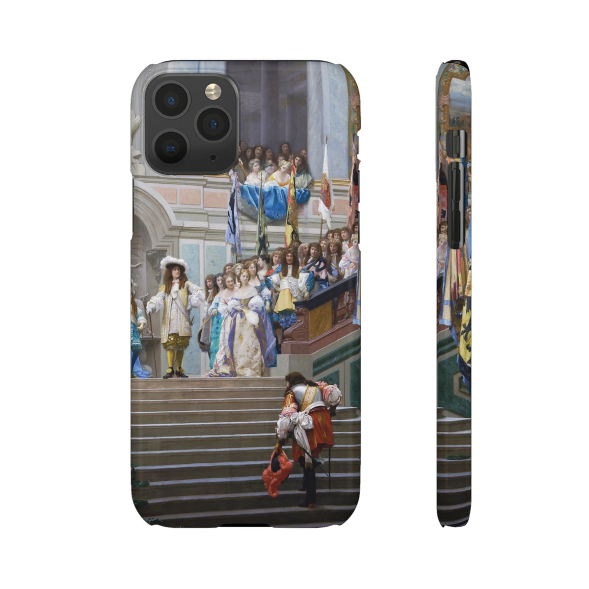 Reception du Grand Conde par Louis XIV by Jean-Leon Gerome - iPhone Slim Case
