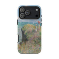 Cliff Walk at Pourville by Claude Monet - iPhone Tough Case