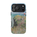 Cliff Walk at Pourville by Claude Monet - iPhone Tough Case