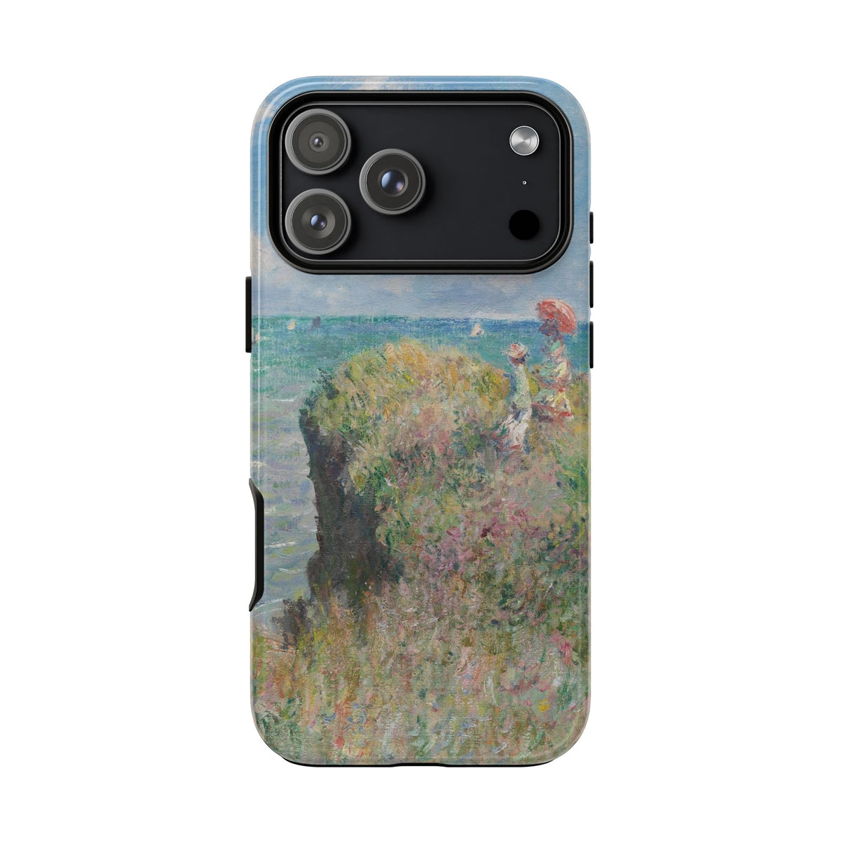 Cliff Walk at Pourville by Claude Monet - iPhone Tough Case
