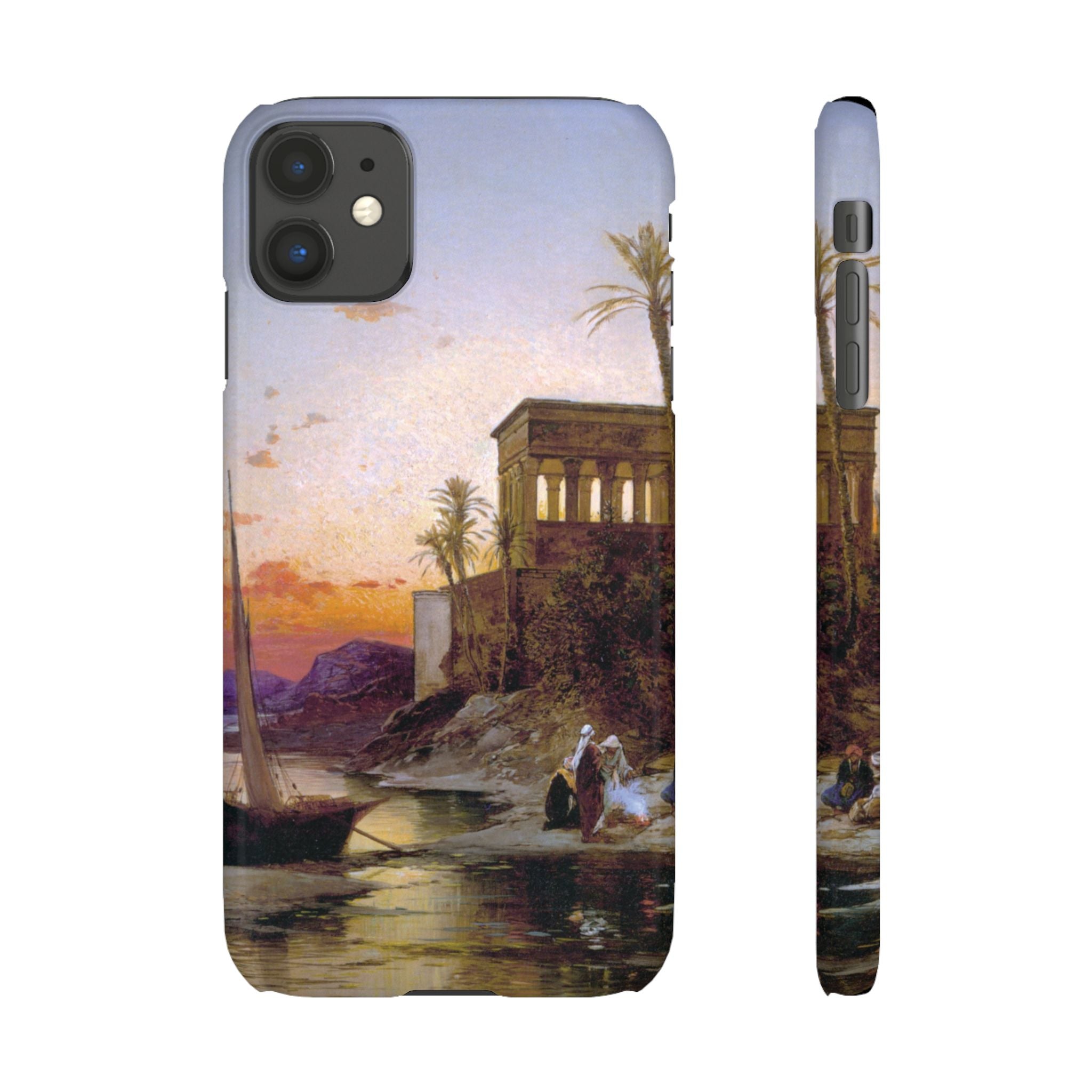 The Kiosk of Trajan by Hermann Corrodi - iPhone Slim Case