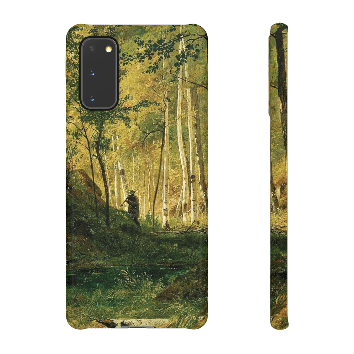 Landscape with a Hunter Valaam Island by Ivan Ivanovich Shishkin - Samsung Slim Case