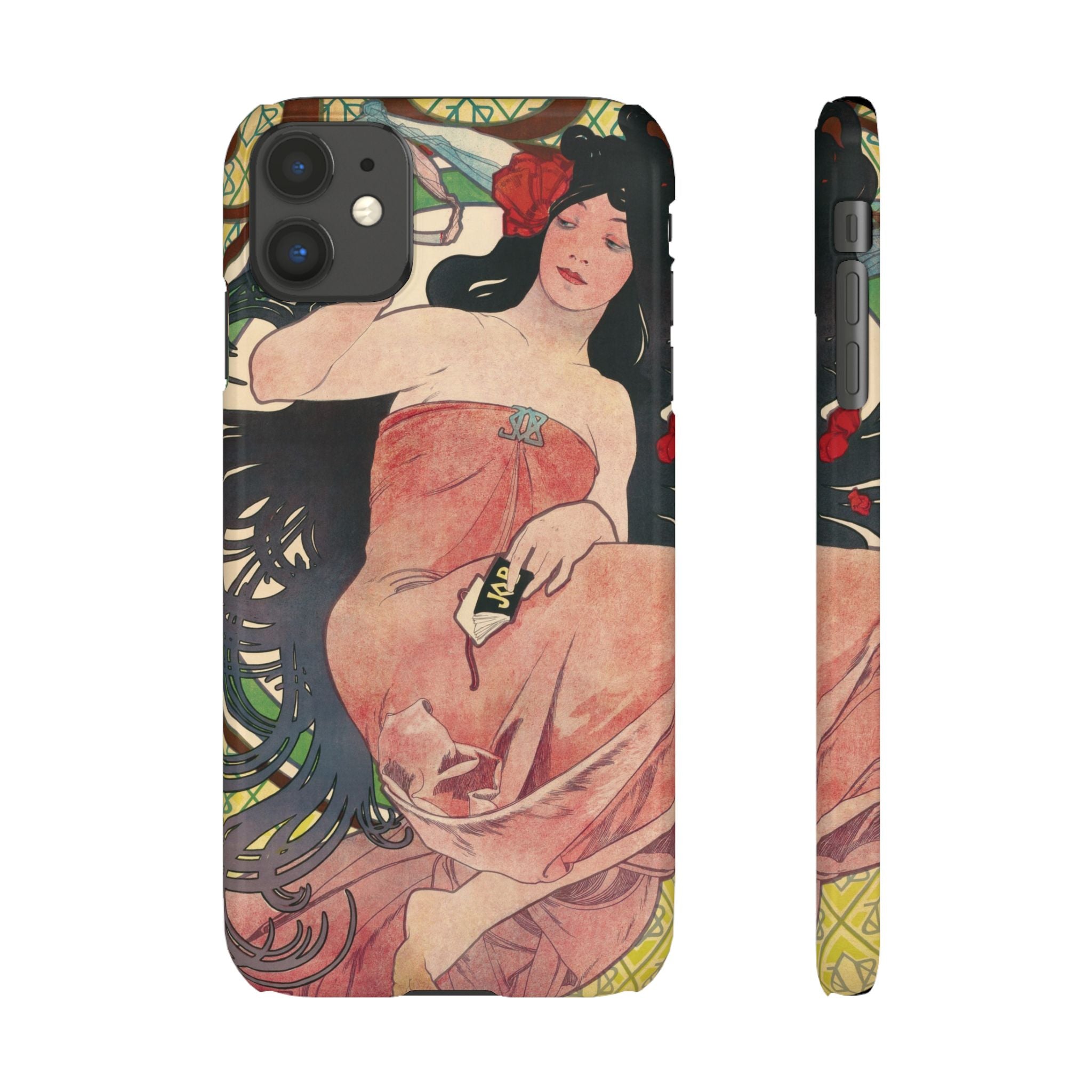 JOB by Alphonse Mucha - iPhone Slim Case