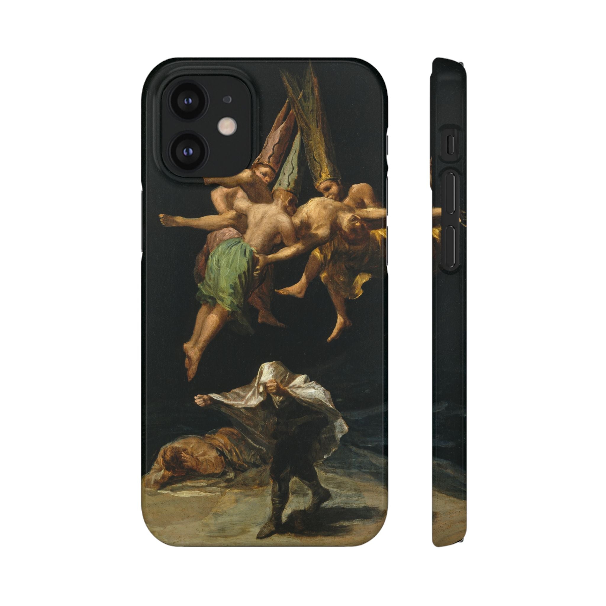 Witches’ Flight by Francisco de Goya - iPhone Slim Case