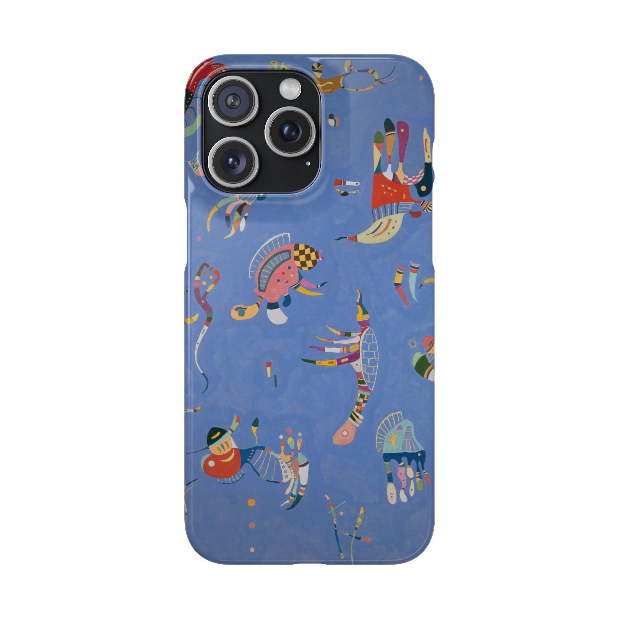 Sky Blue by Vasily Kandinsky - iPhone Slim Case