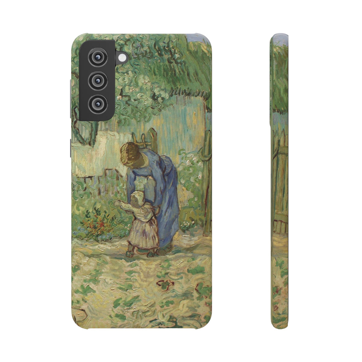 First Steps after Millet by Vincent van Gogh - Samsung Slim Case