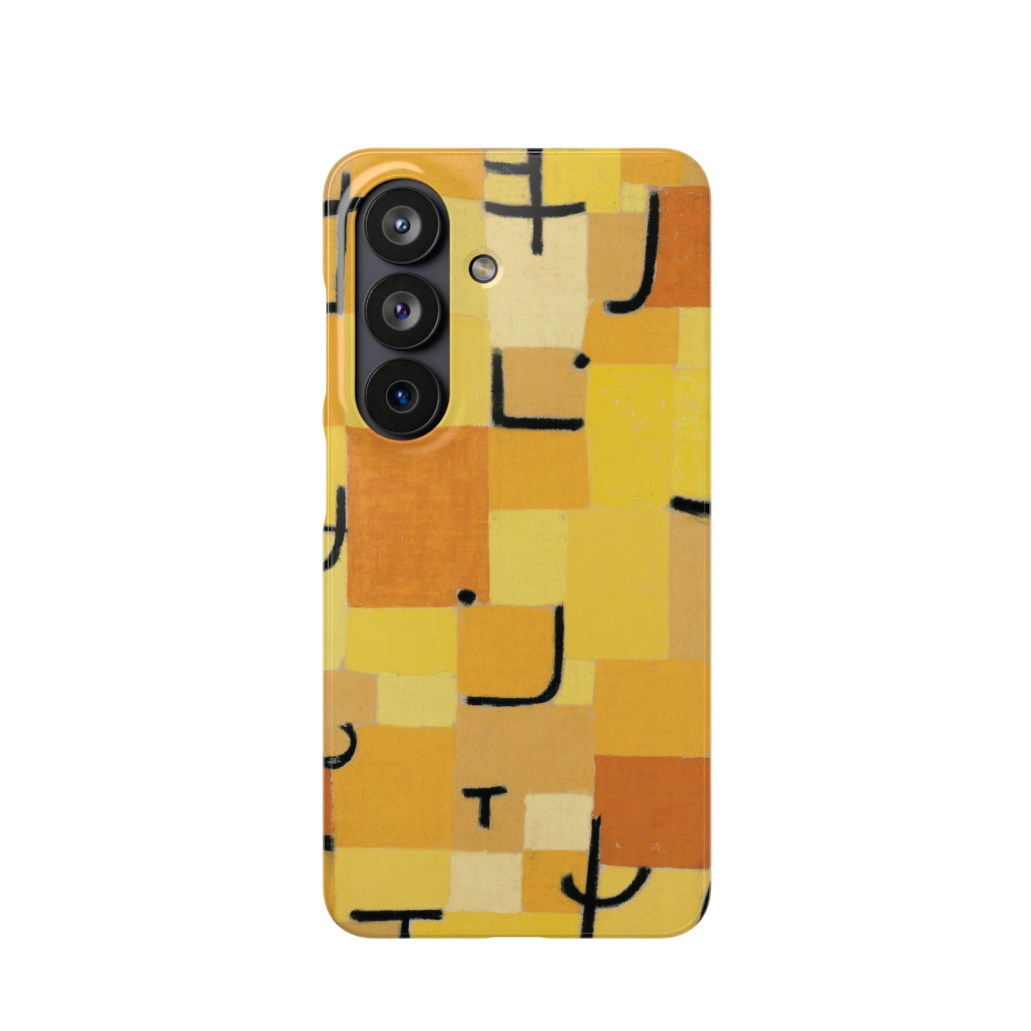 Signs in Yellow by Paul Klee - Samsung Slim Case