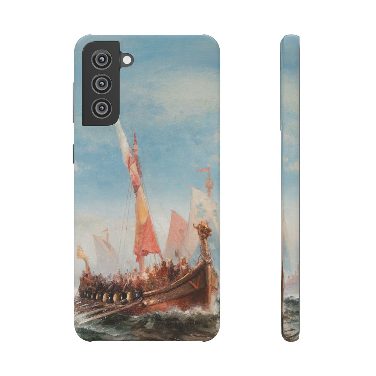 Viking Armada by Edward Moran - Samsung Slim Case
