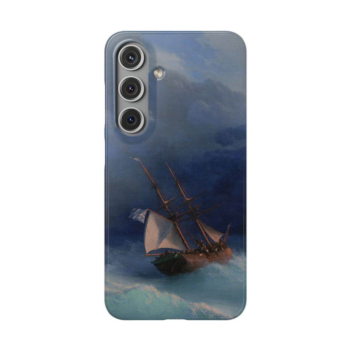 Along the Coast by Ivan Aivazovsky - Samsung Slim Case