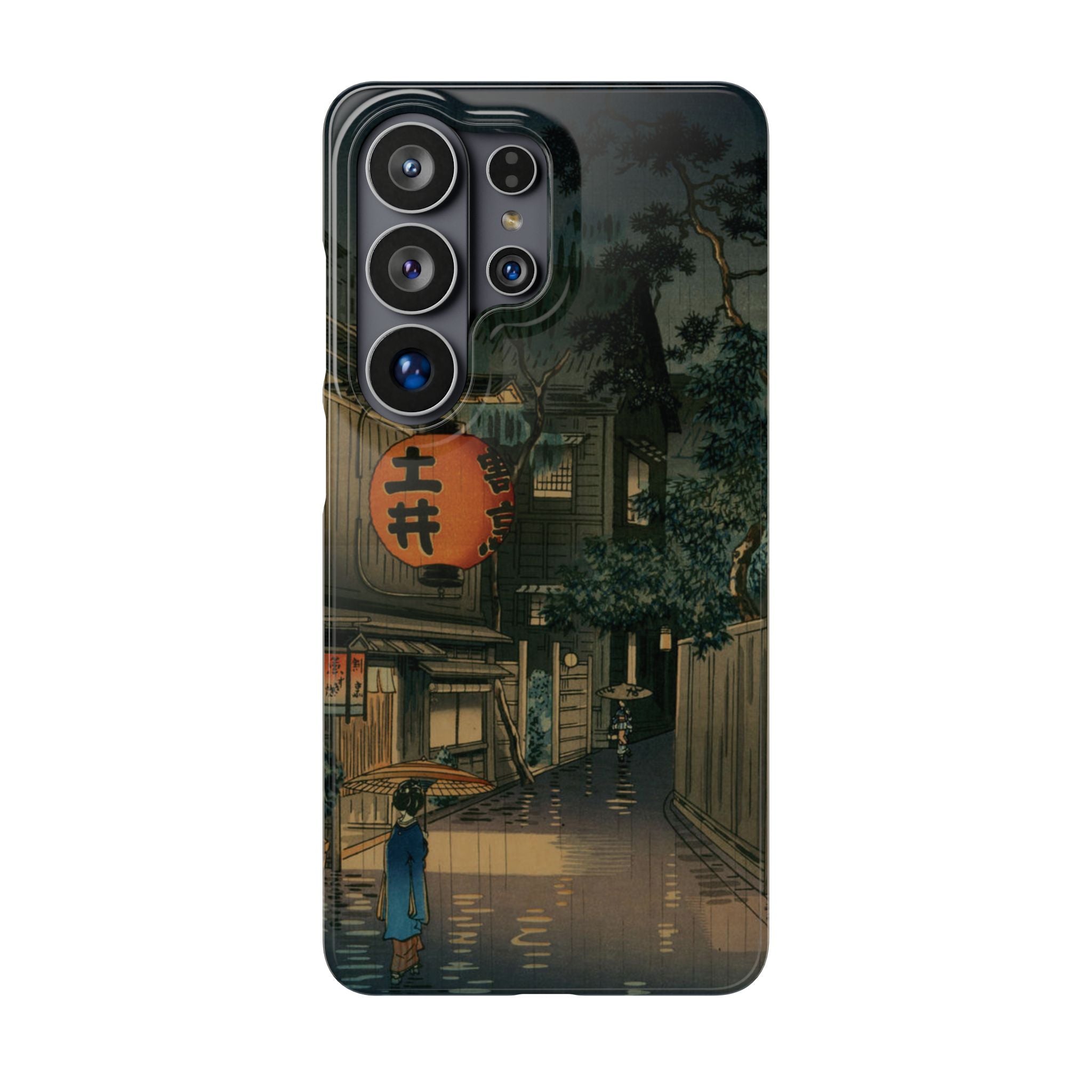 Evening at Ushigome by Tsuchiya Koitsu - Samsung Slim Case