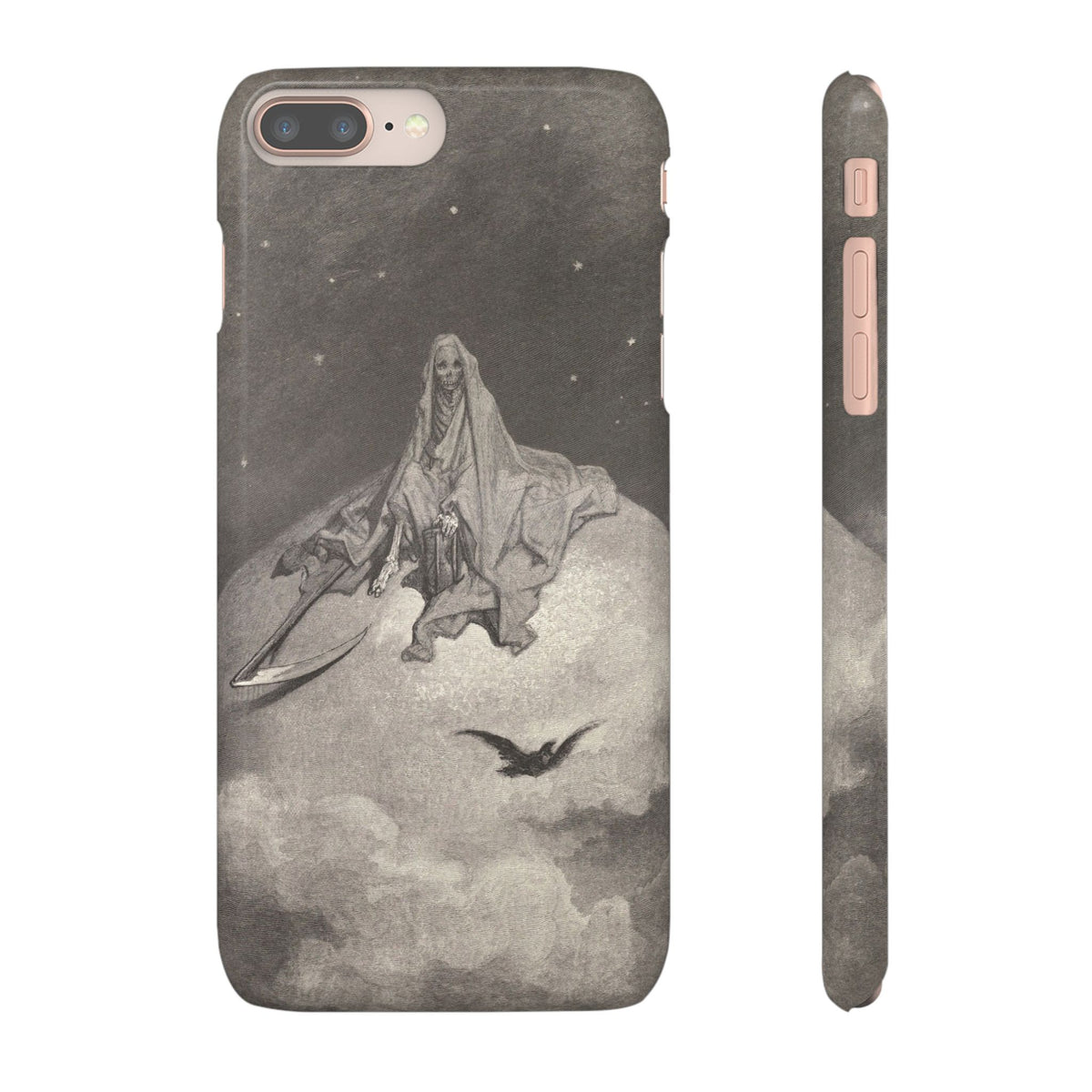 Doubting, Dreaming by Gustave Doré - iPhone Slim Case