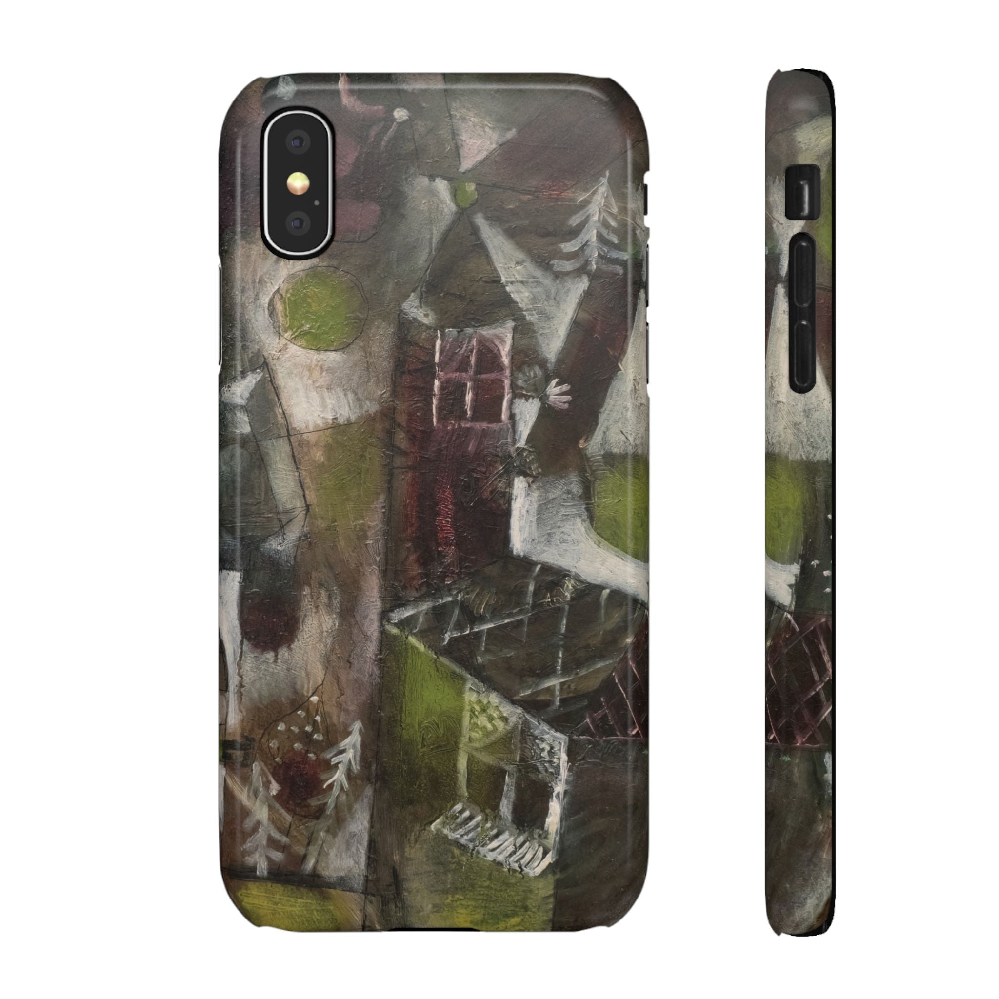 Swamp Legend by Paul Klee - iPhone Slim Case