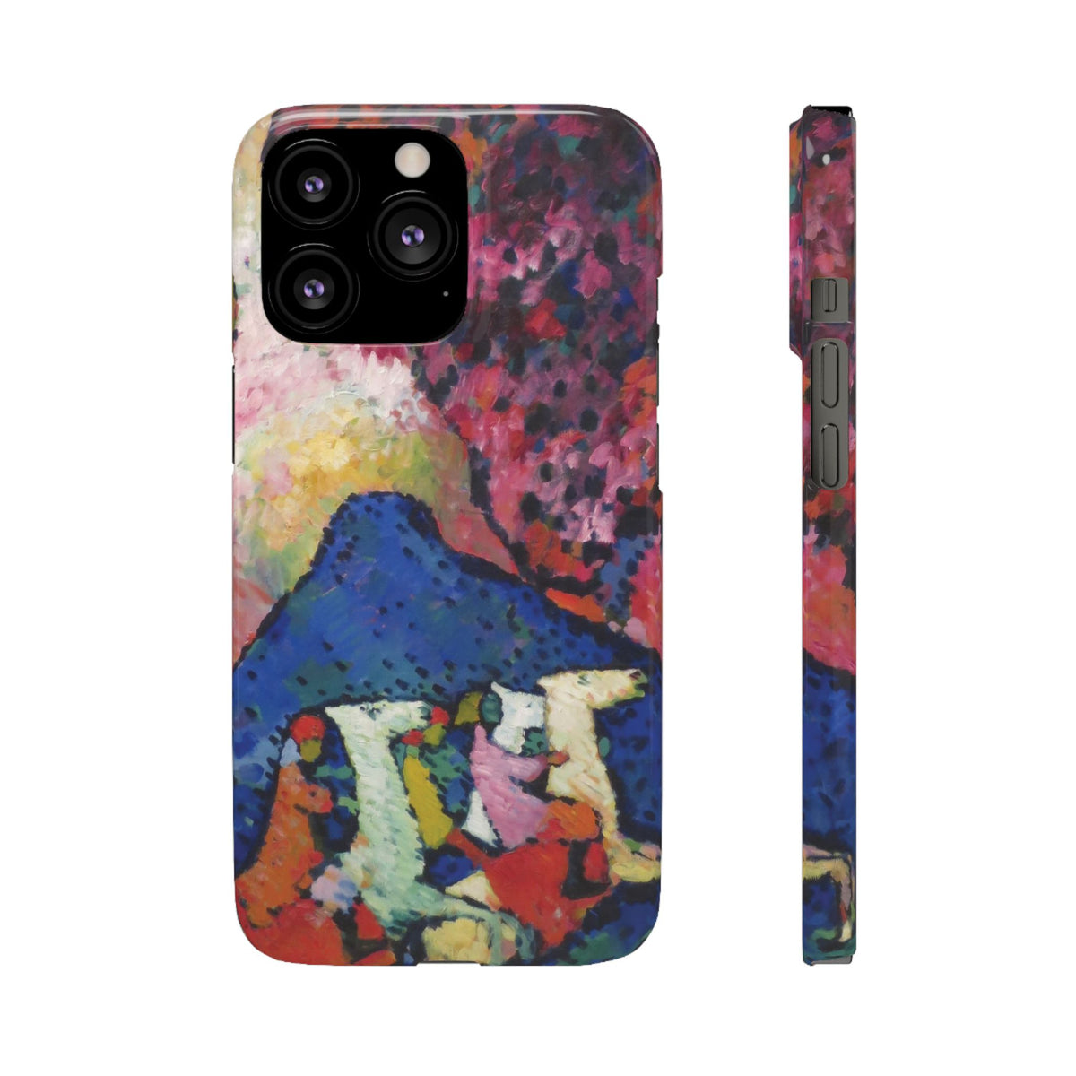 Blue Mountain by Vasily Kandinsky - iPhone Slim Case