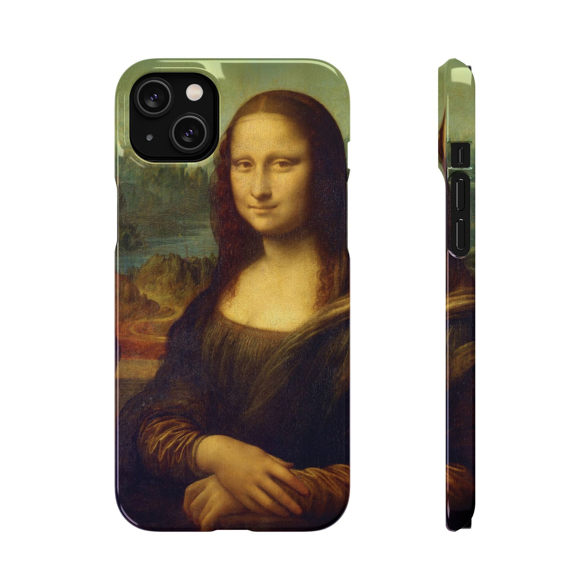 Mona Lisa by Leonardo da Vinci - iPhone Slim Case