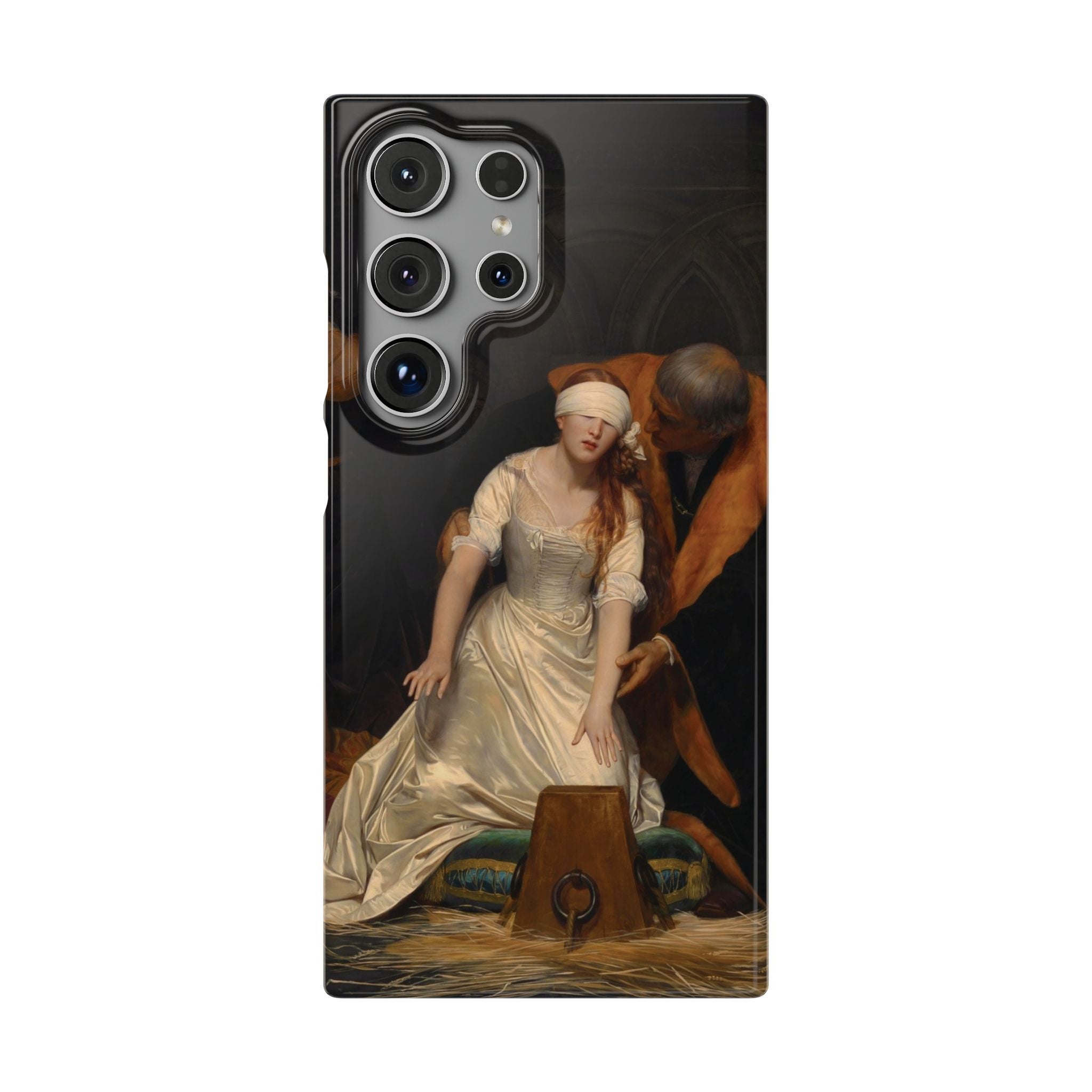 The Execution of Lady Jane Grey by Paul Delaroche - Samsung Slim Case