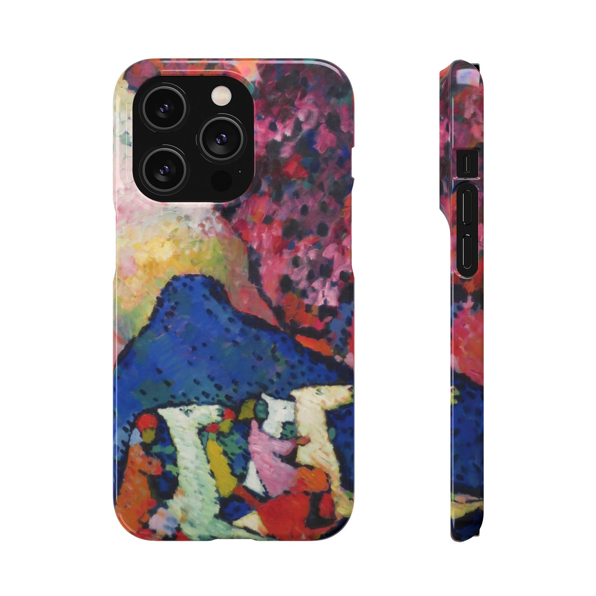 Blue Mountain by Vasily Kandinsky - iPhone Slim Case