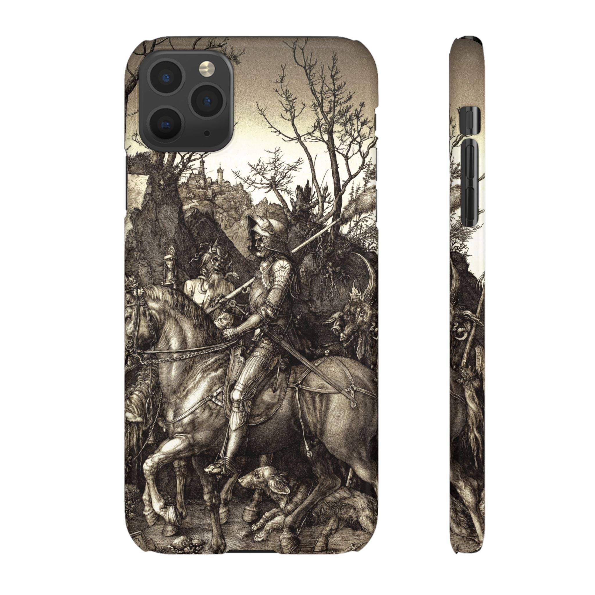 Knight, Death and the Devil by Albrecht Dürer - iPhone Slim Case