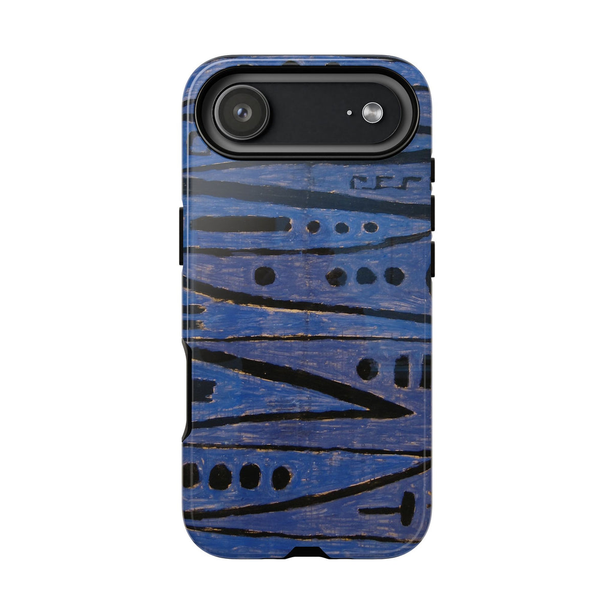 Heroic strokes of the bow by Paul Klee - iPhone Tough Case