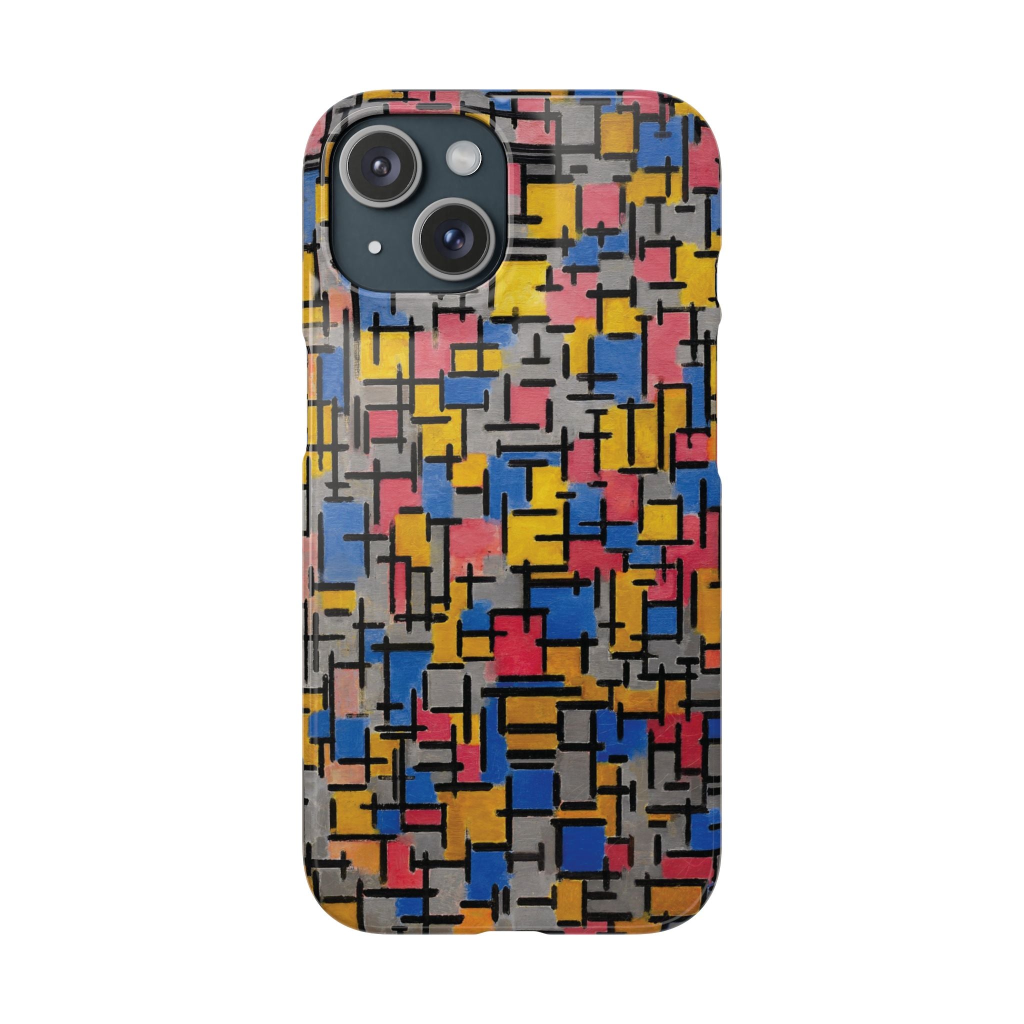Composition by Piet Mondrian - iPhone Slim Case