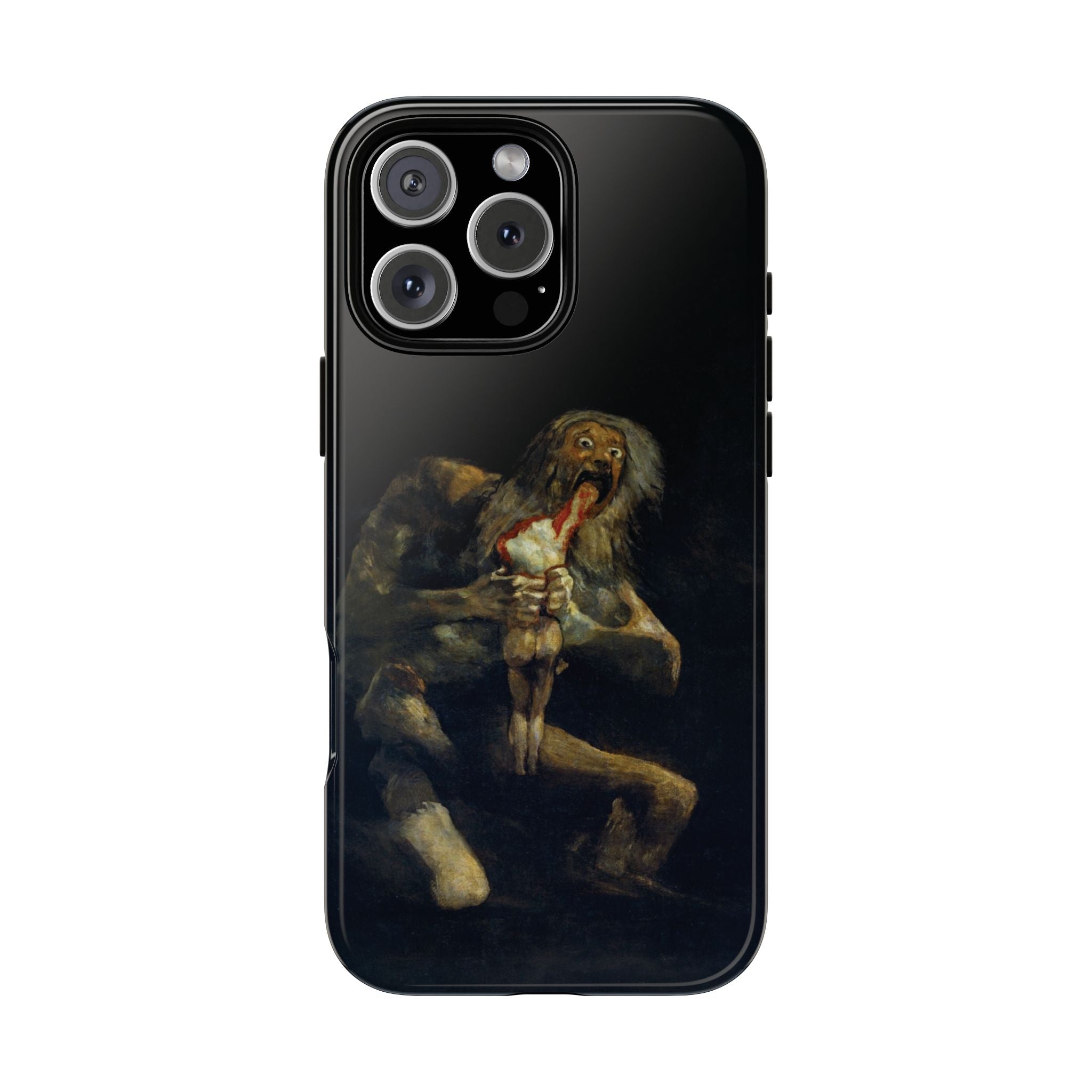 Saturn Devouring His Son by Goya - iPhone Tough Case