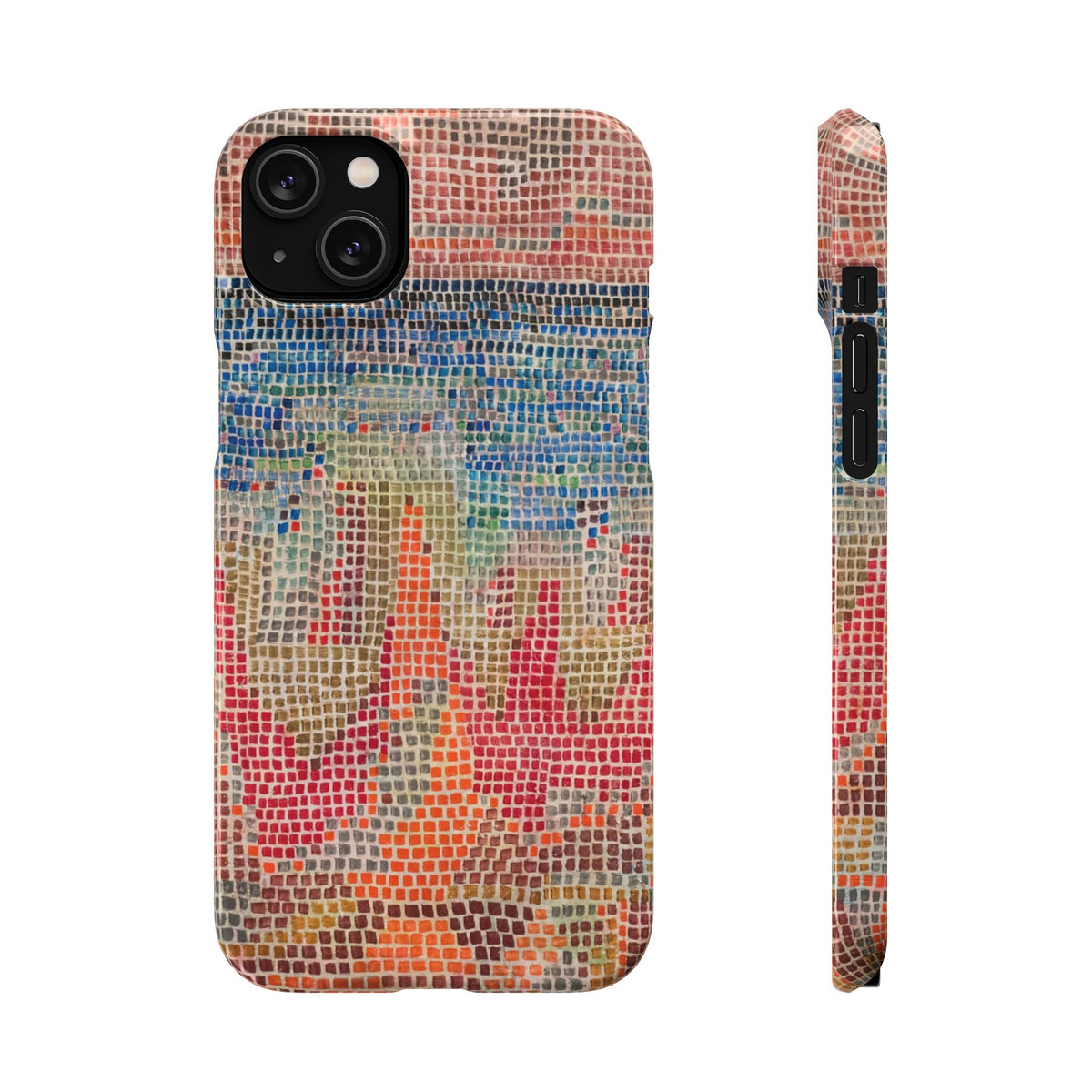 Cliffs by the sea by Paul Klee - iPhone Slim Case