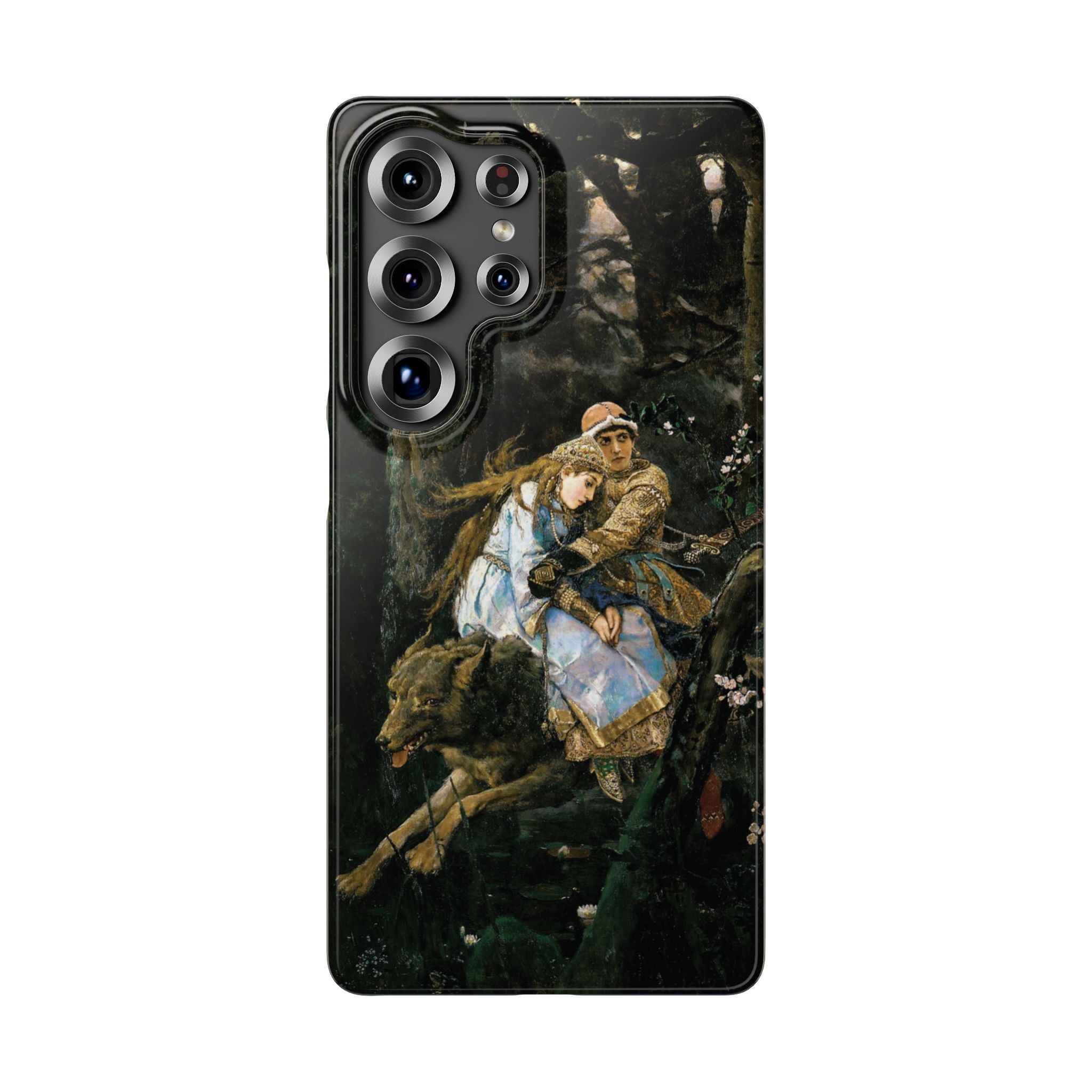 Ivan Tsarevich Riding the Grey Wolf by Viktor Vasnetsov - Samsung Slim Case