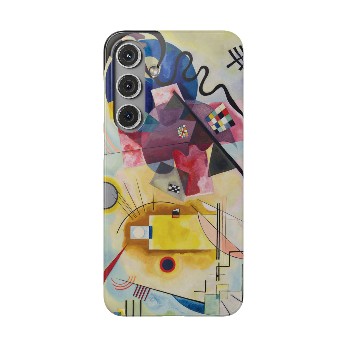 Yellow-Red-Blue by Vasily Kandinsky - Samsung Slim Case