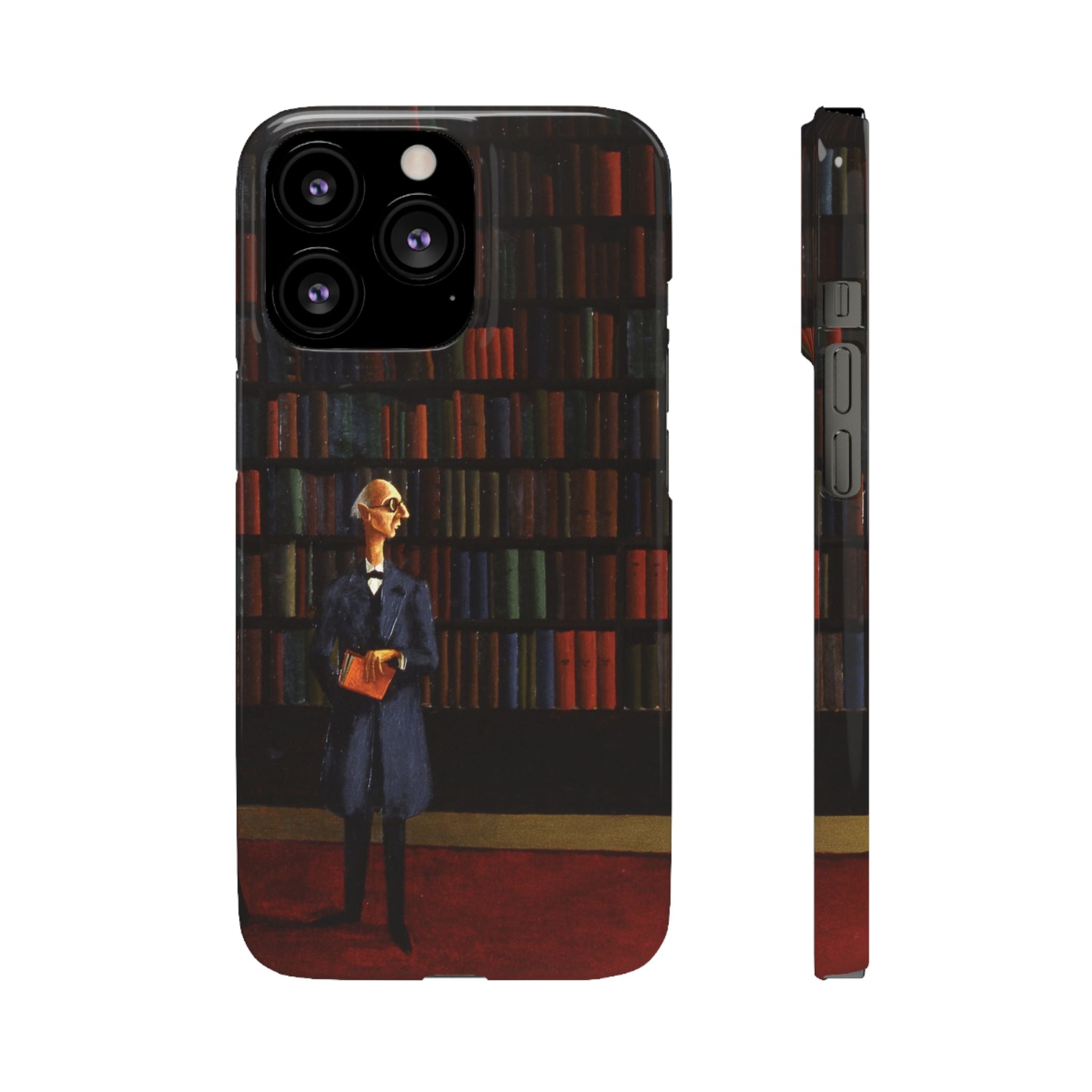 The Library by Franz Sedlacek - iPhone Slim Case