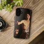 David mit dem Haupt des Goliath von Caravaggio - iPhone Tough Case