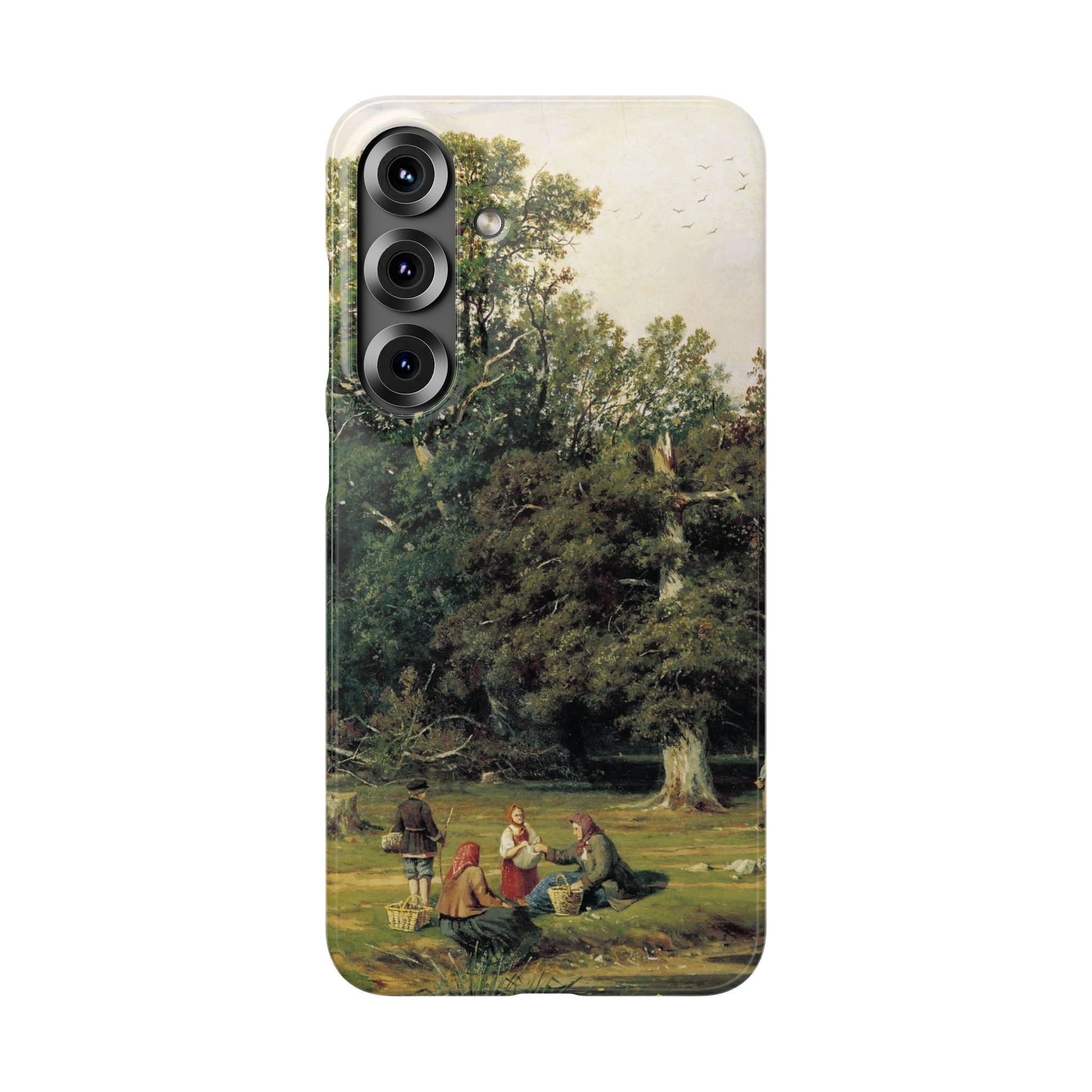 For Mushrooms by Ivan Ivanovich Shishkin - Samsung Slim Case