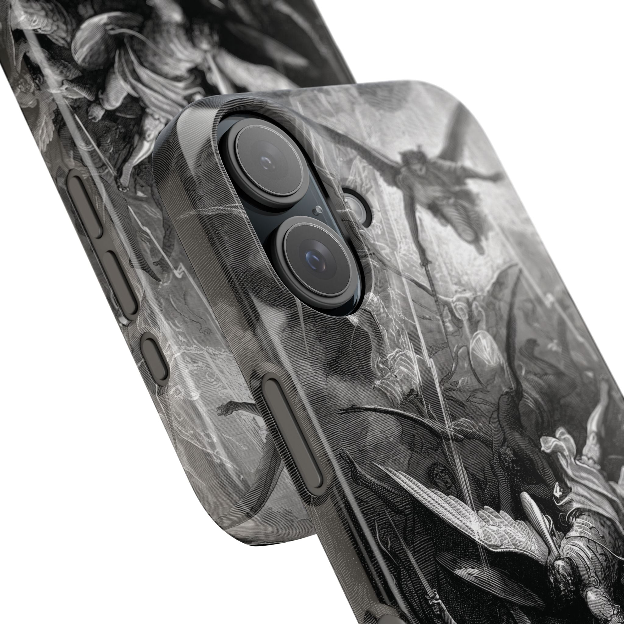 Paradise Lost | The Battle in Heaven by Gustave Doré - iPhone Slim Case