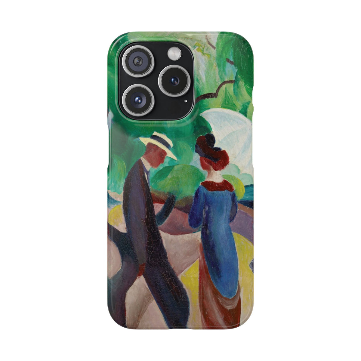 Promenade by August Macke - iPhone Slim Case