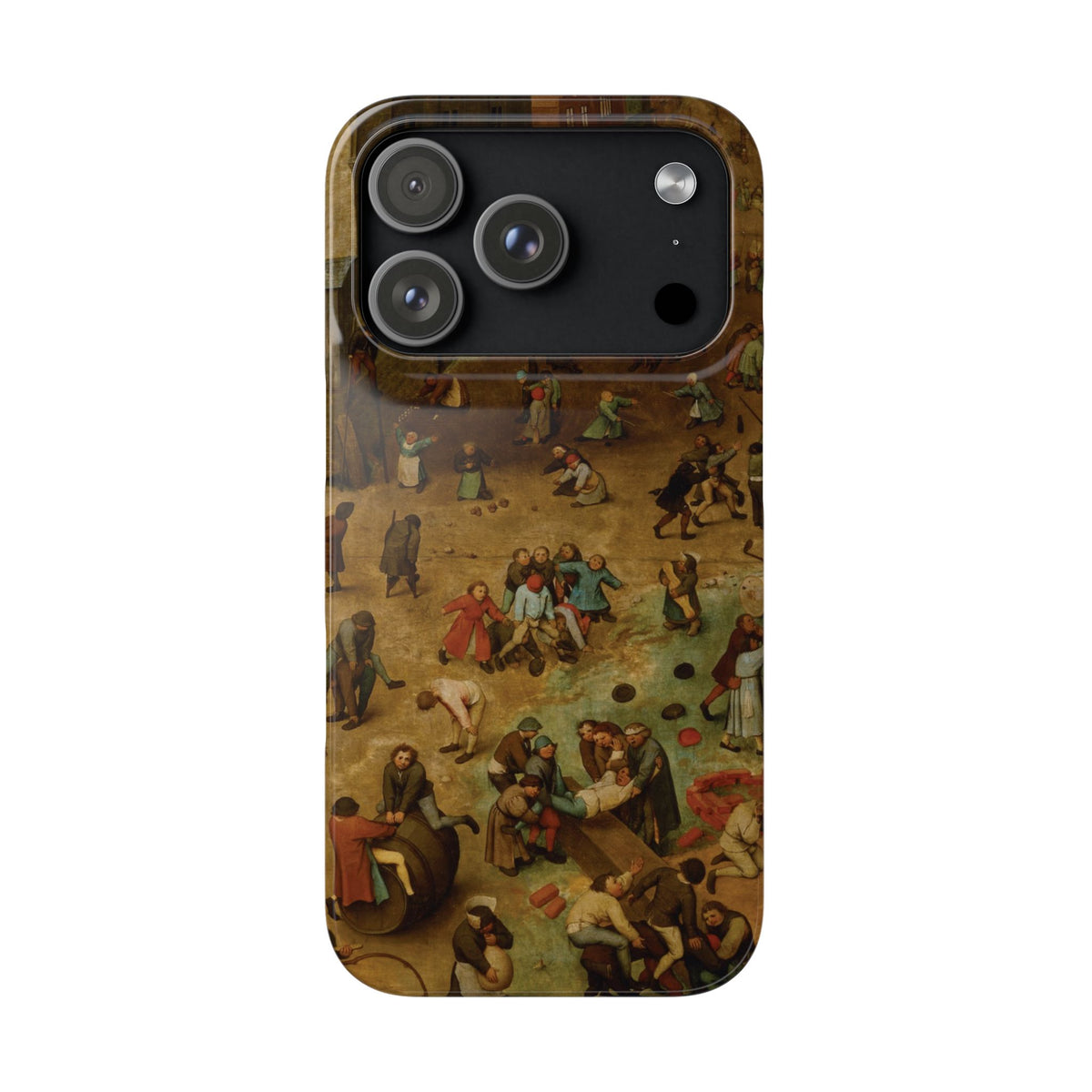 The Fight Between Carnival and Lent by Pieter Bruegel the Elder - iPhone Slim Case