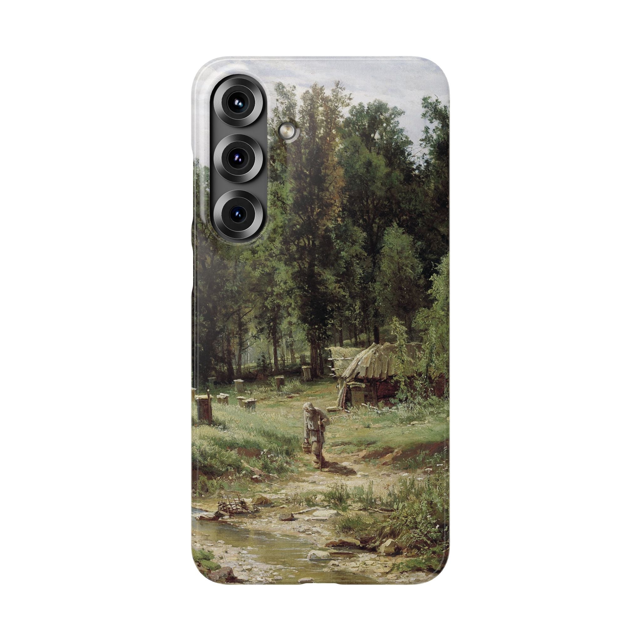 An Apiary in the Forest by Ivan Ivanovich Shishkin - Samsung Slim Case