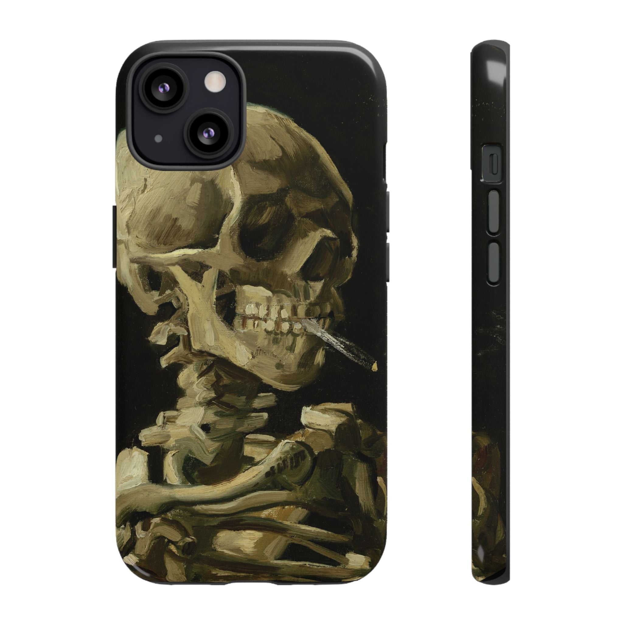 Head of a Skeleton with a Burning Cigarette by Vincent van Gogh - iPhone Tough Case