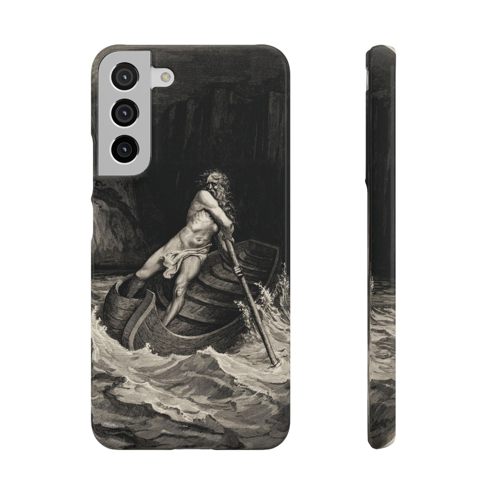Canto III – Charon by Gustave Doré - Samsung Slim Case