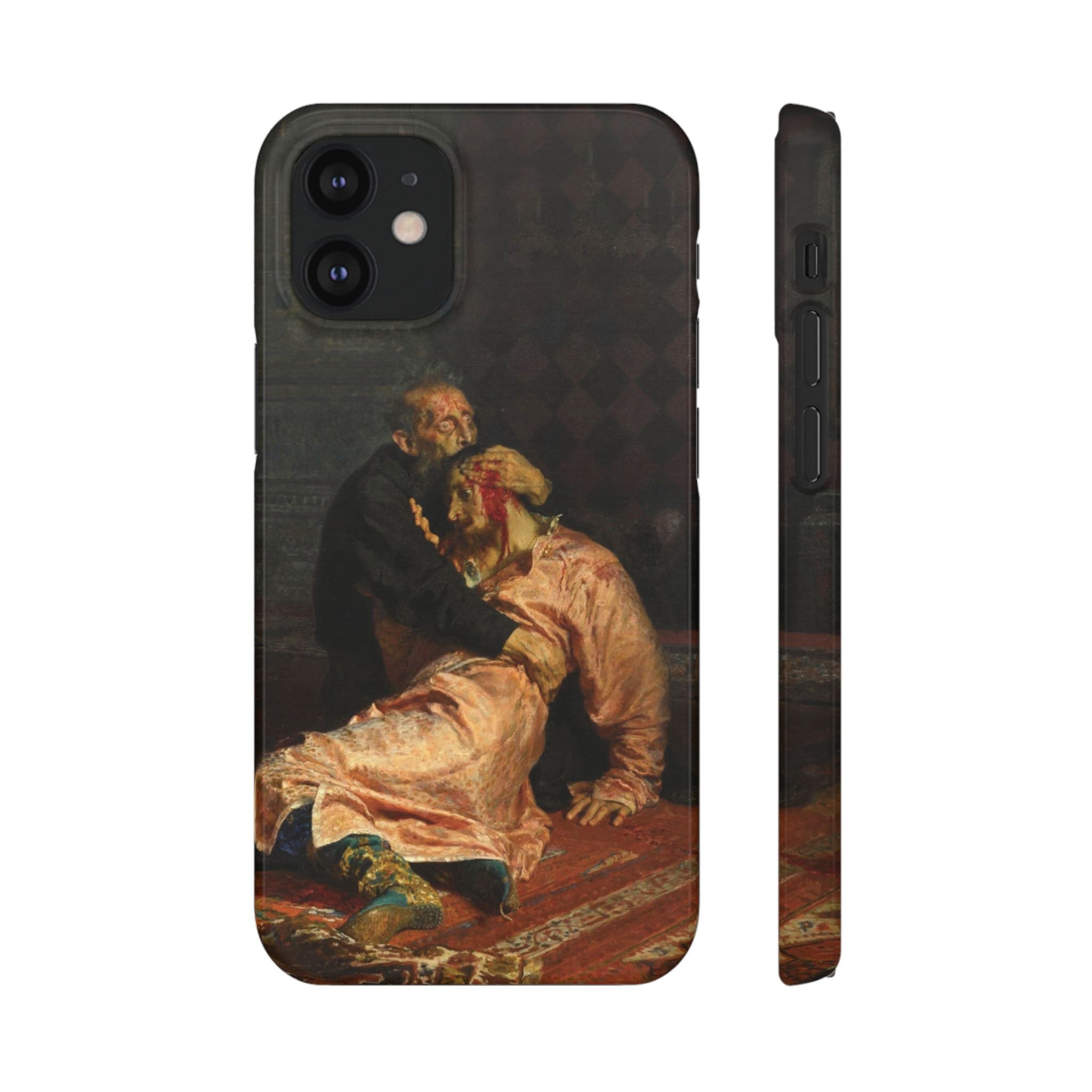 Ivan the Terrible and His Son by Ilya Repin - iPhone Slim Case