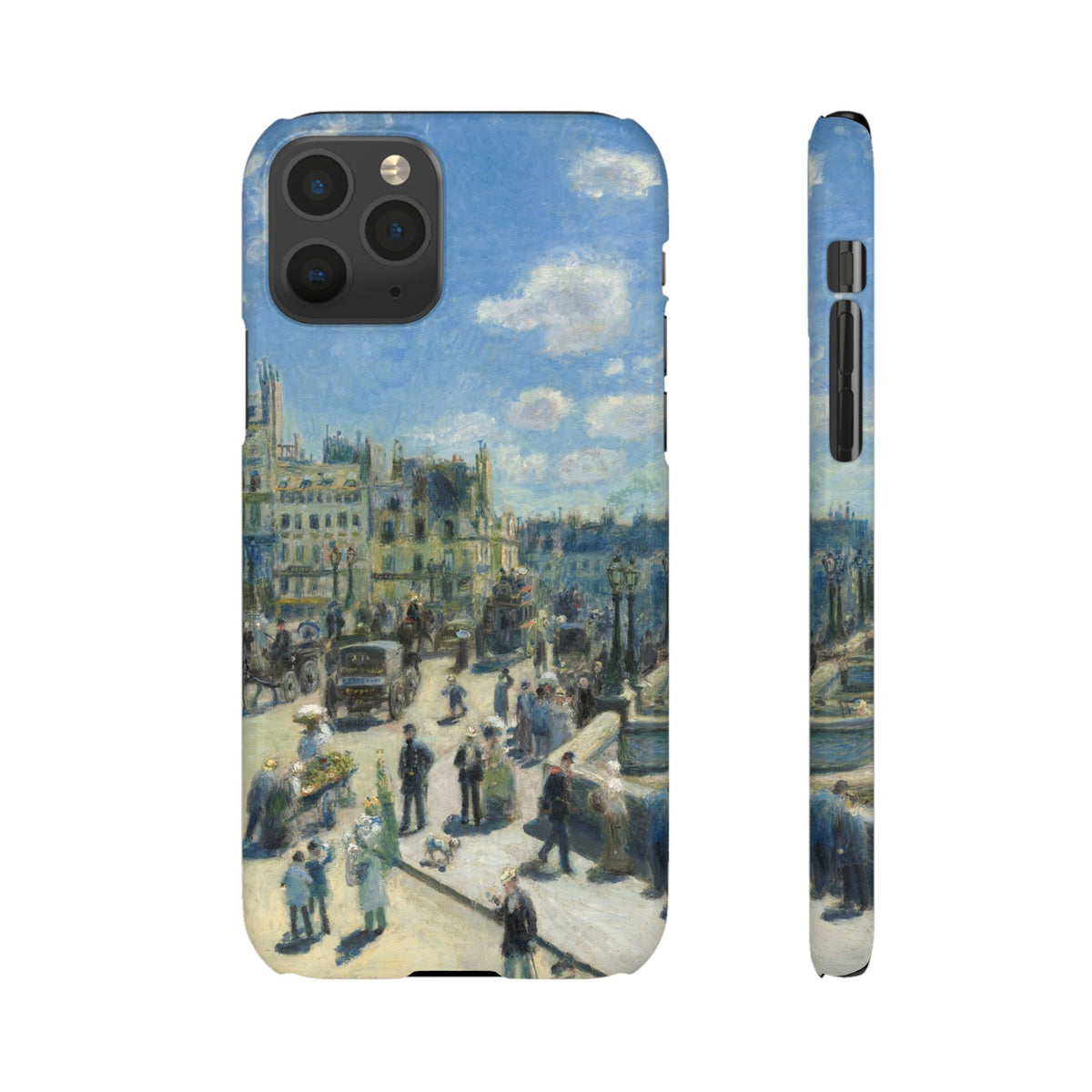 Pont Neuf Paris by Pierre Auguste Renoir - iPhone Slim Case