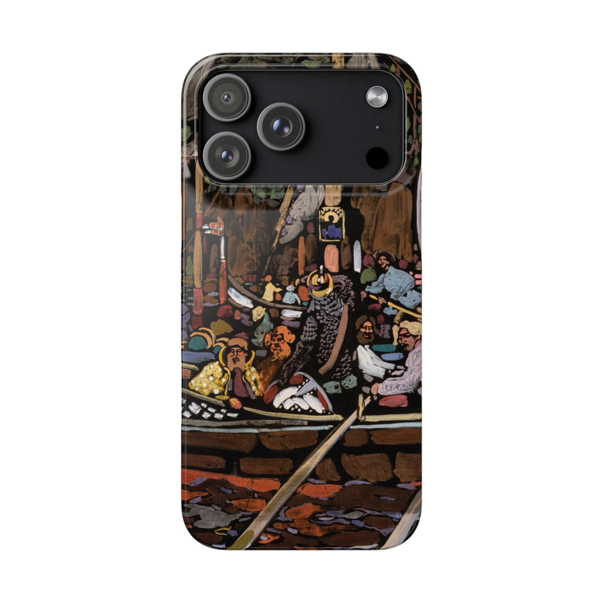 Lied (Chanson) by Vasily Kandinsky - iPhone Slim Case
